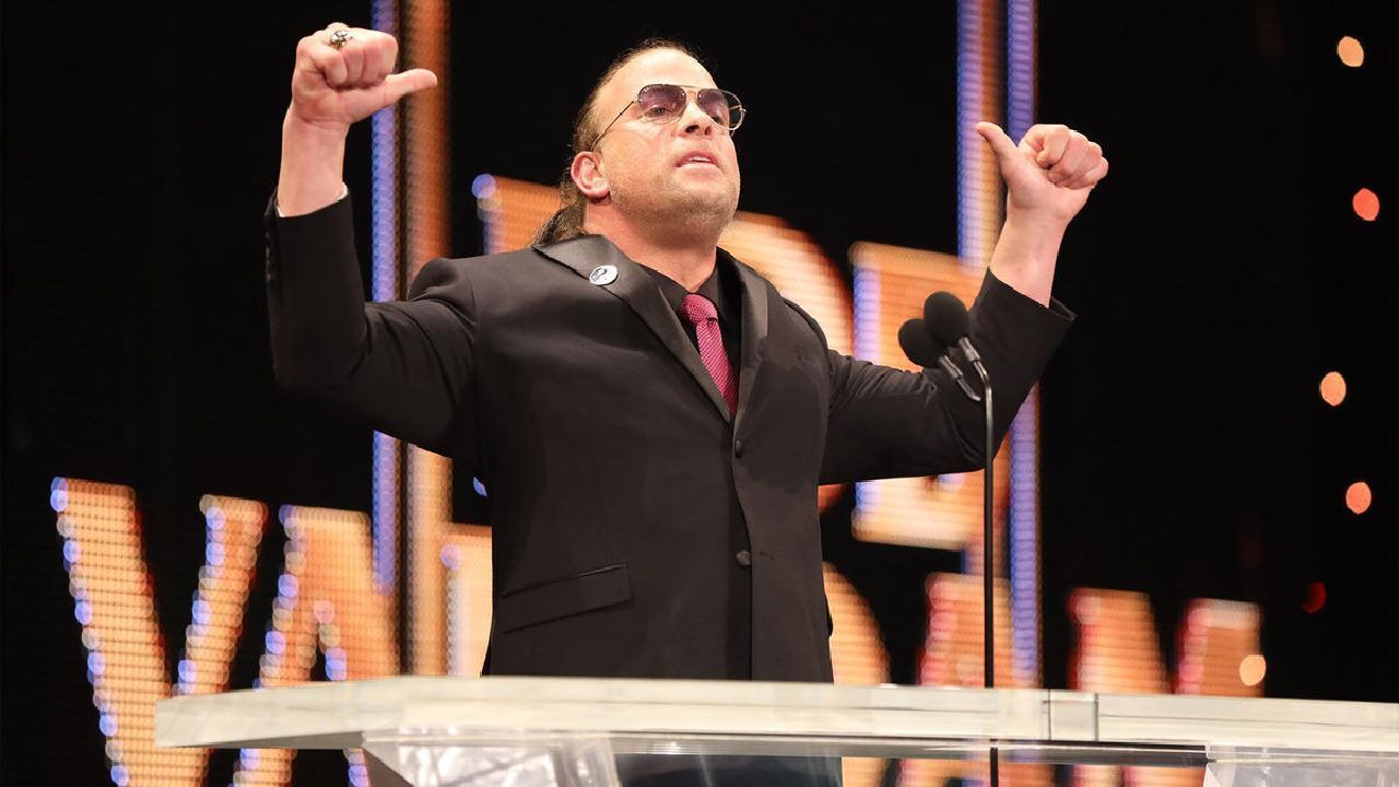 RVD at the WWE Hall of Fame ceremony