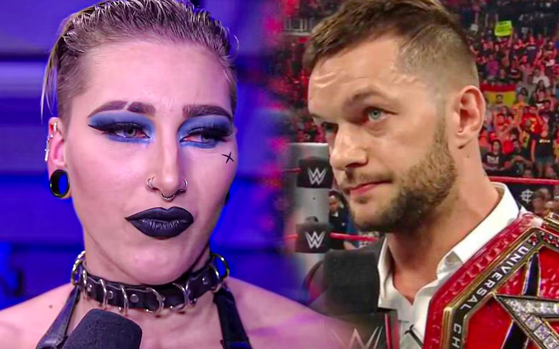 The Judgment Day currently includes Finn Balor, Rhea Ripley, Damian Priest and Dominik Mysterio