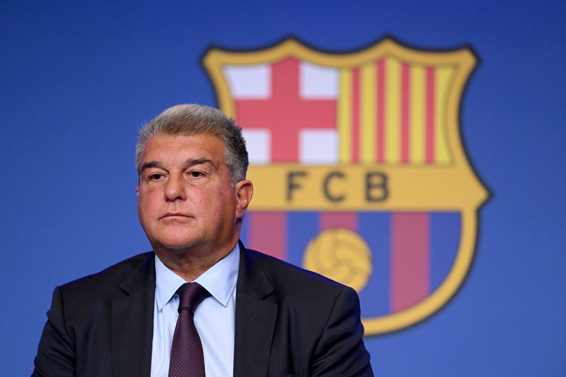 FC Barcelona President Joan Laporta Press Conference