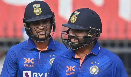 Rohit Sharma and Shubman Gill have been involved in six 50+ partnerships.