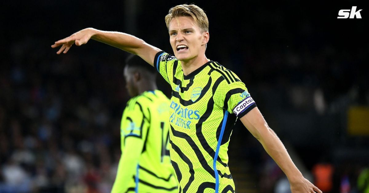 Martin Odegaard (in pic) and Eddie Nketiah were key for Arsenal against Crystal Palace.