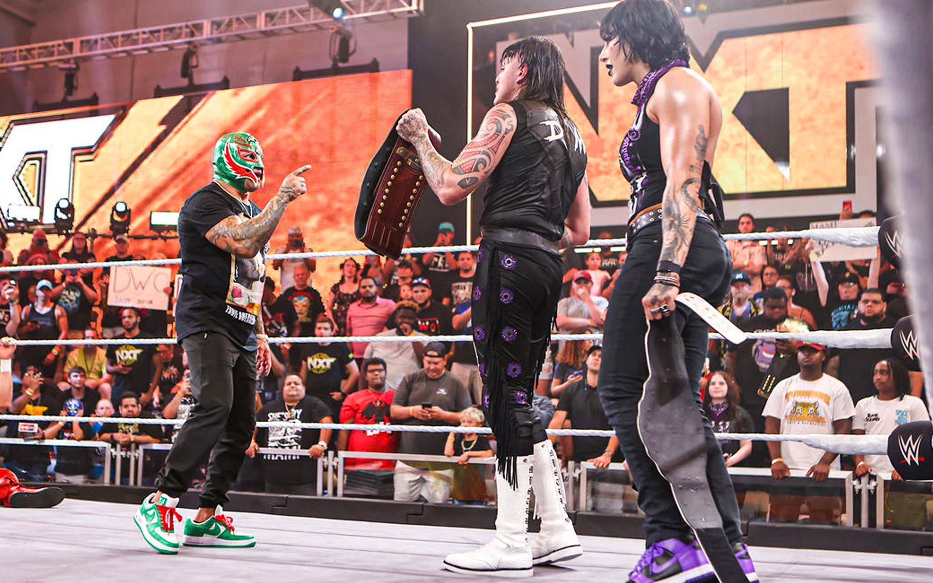 Both Dominik and Rey Mysterio are currently holding Championship in WWE