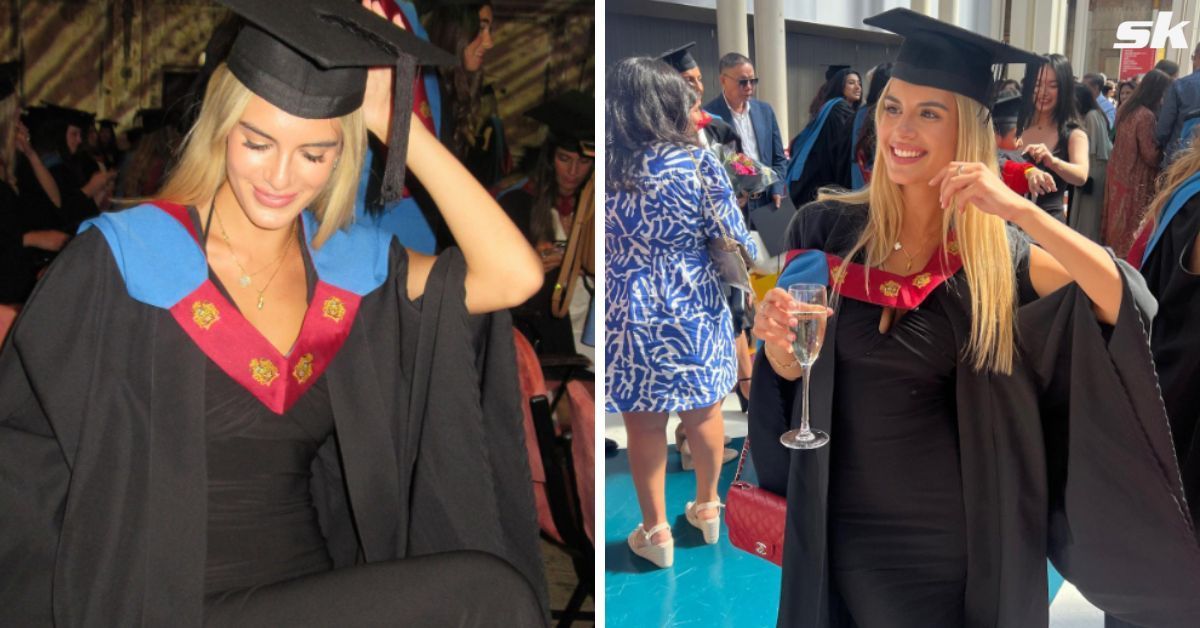 Maria Guardiola graduates from college
