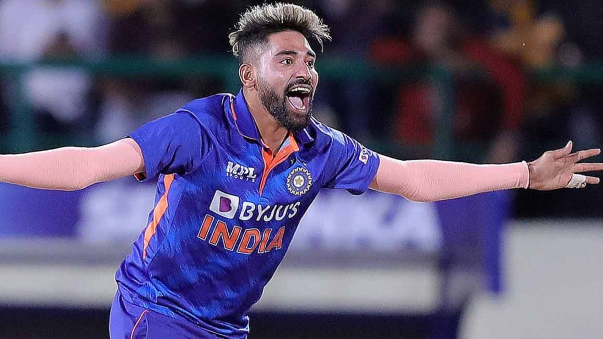 Mohammed Siraj had become the No 1 bowler in ODIs.