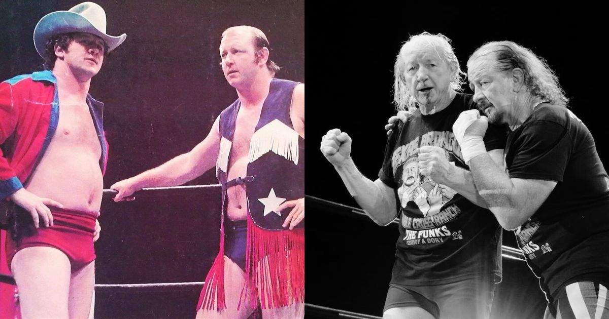 Dory and Terry Funk began wrestling together during the 1960s.