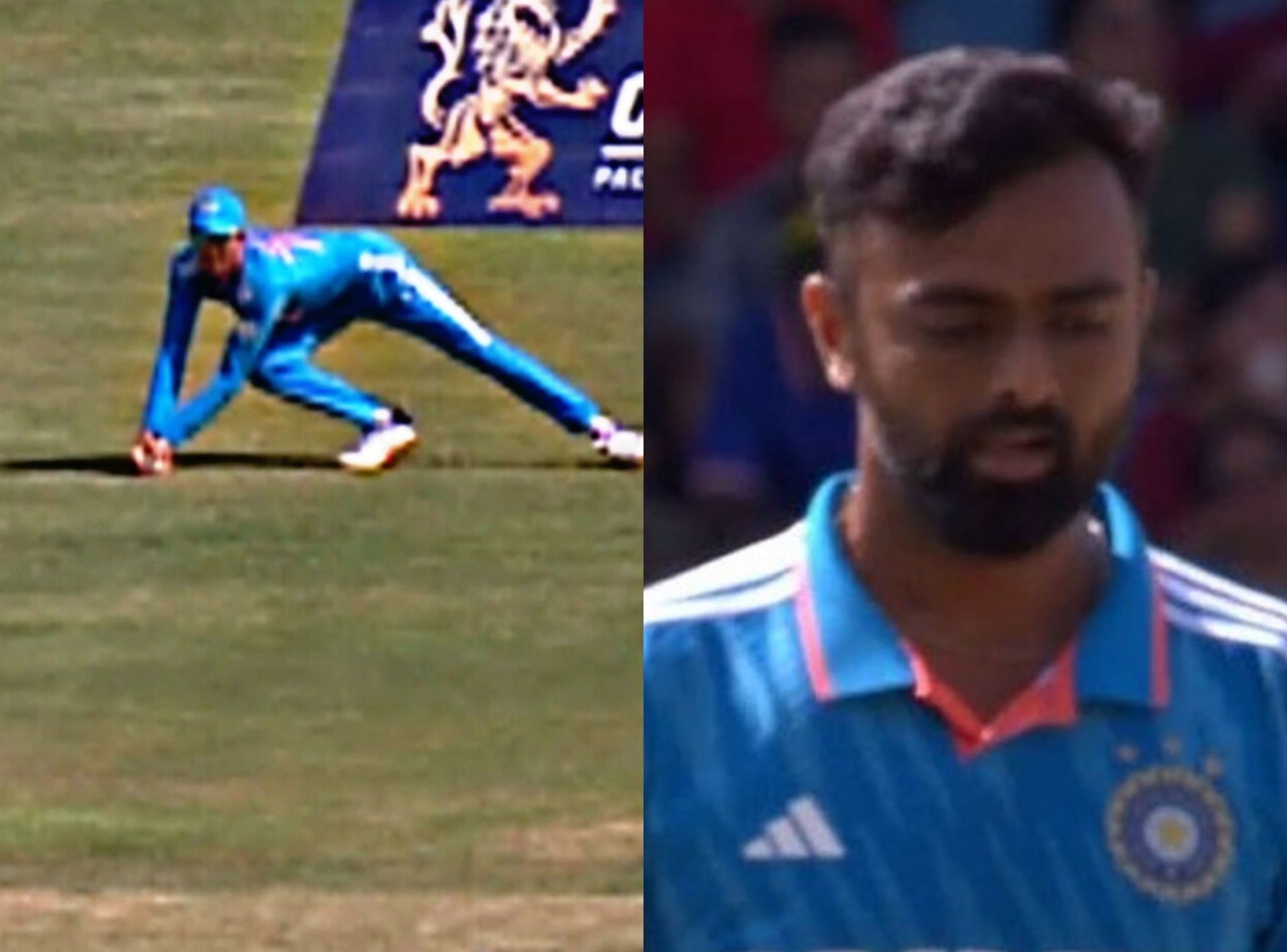 Unadkat strikes in his first over on comeback. 