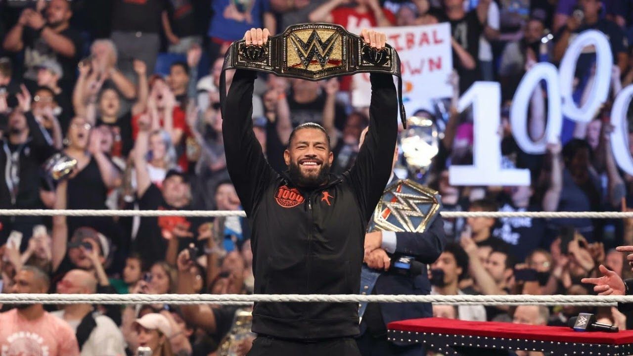 Roman Reigns has been world champion for three years. 