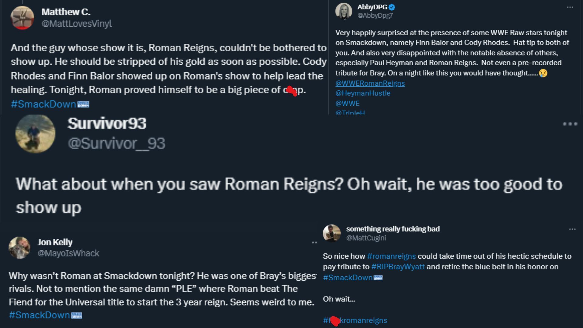 WWE fans were not happy with Roman Reigns