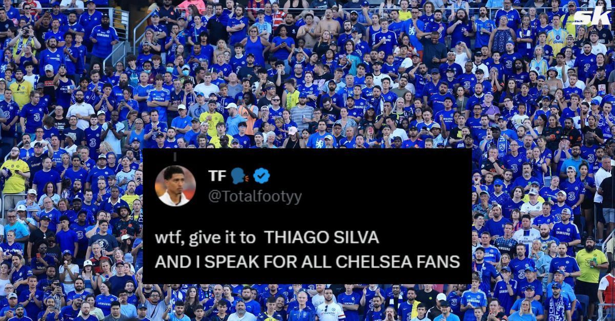 Chelsea fans up in arms over Ben Chilwell being chosen over Thiago Silva.