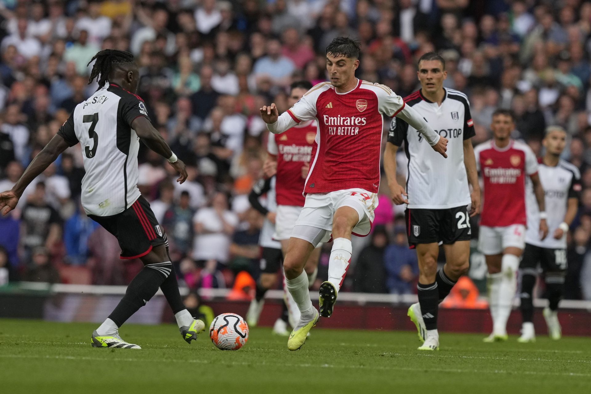 Kai Havertz looked out of sorts against Fulham FC