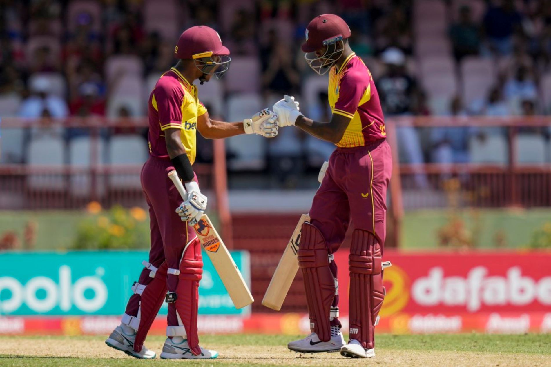 West Indies have three games to win one and come away with the series victory.