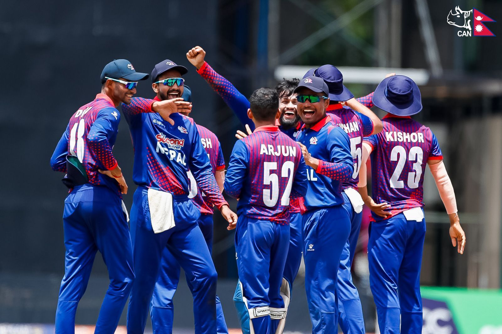 Nepal cricket team. (Image Credits: Twitter)