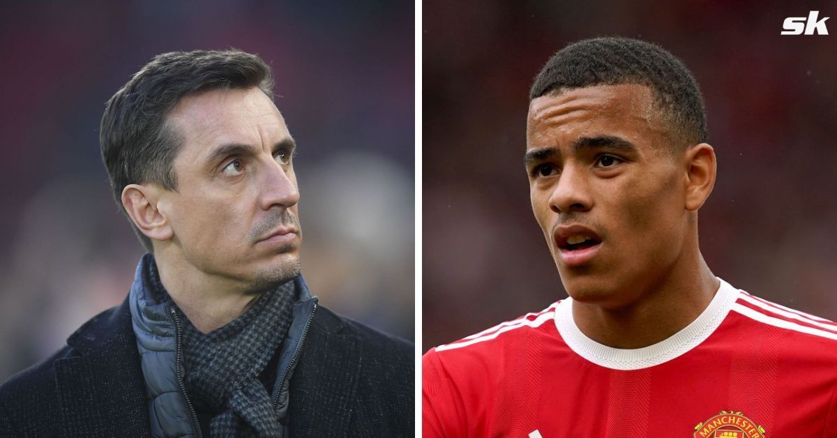 Gary Neville reckons Manchester United handled Mason Greenwood