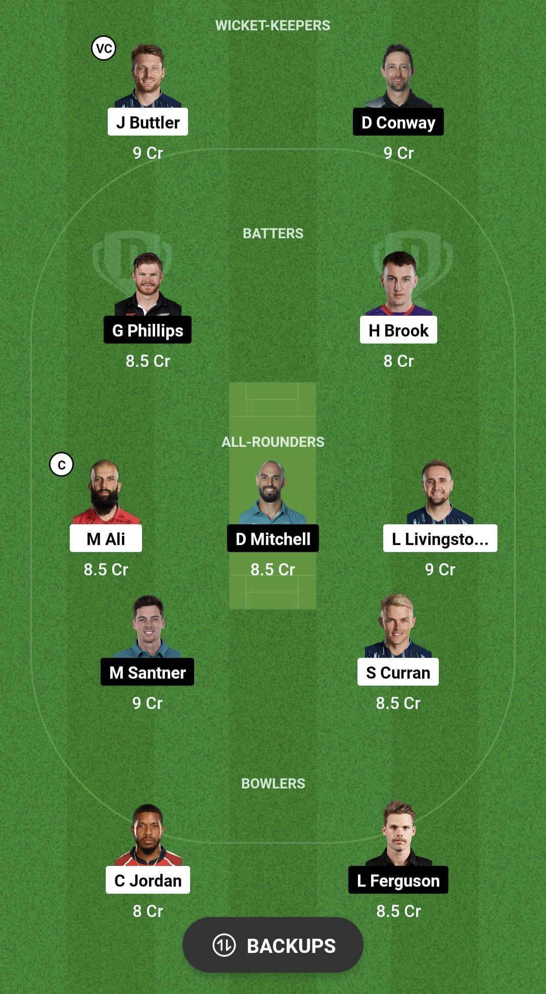 ENG v NZ Dream11 Prediction - 1st T20I