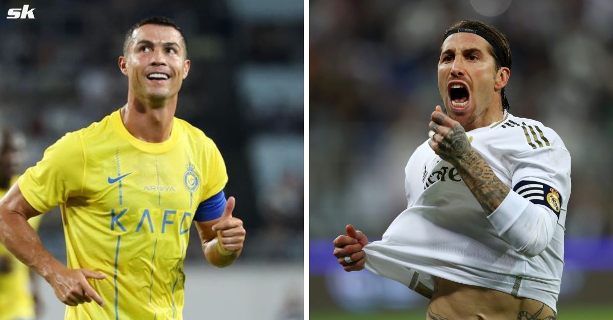 Former Real Madrid teammates Cristiano Ronaldo and Sergio Ramos involved in a hilarious exchange 