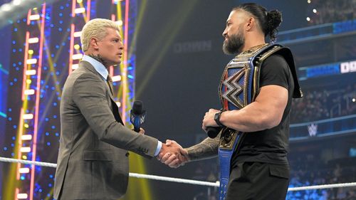 Cody Rhodes and Roman Reigns