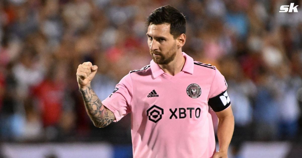 Lionel Messi provided a stellar assist to tie the game for Inter Miami