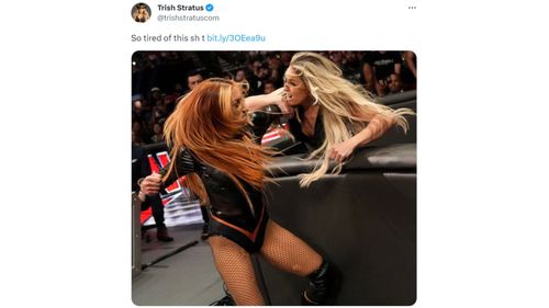 Trish Stratus' tweet