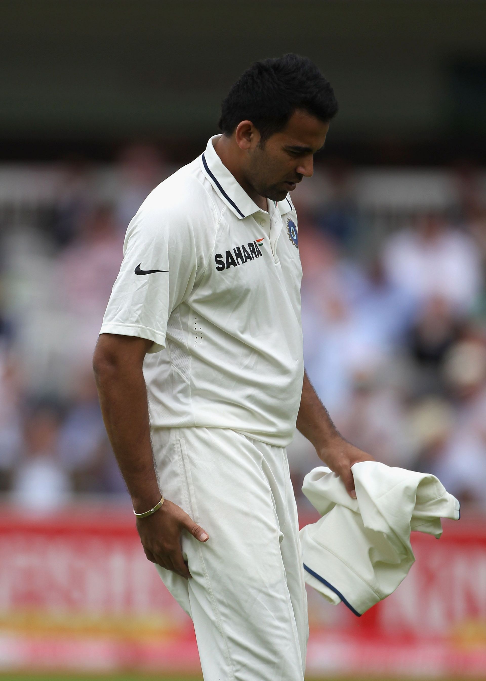 Zaheer Khan left the field midway in a Test vs England at Lord's [Getty Images]