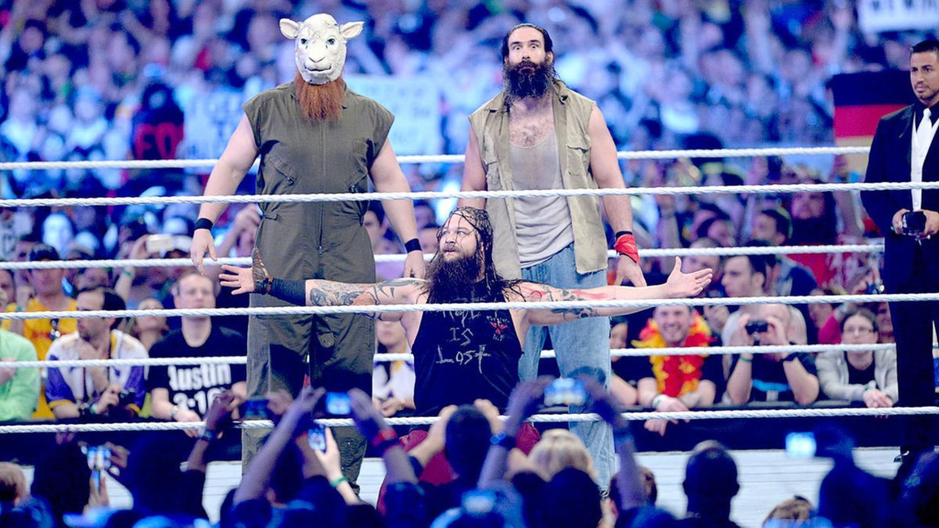 Brodie Lee and Erick Rowan were part of Wyatt&#039;s first WrestleMania