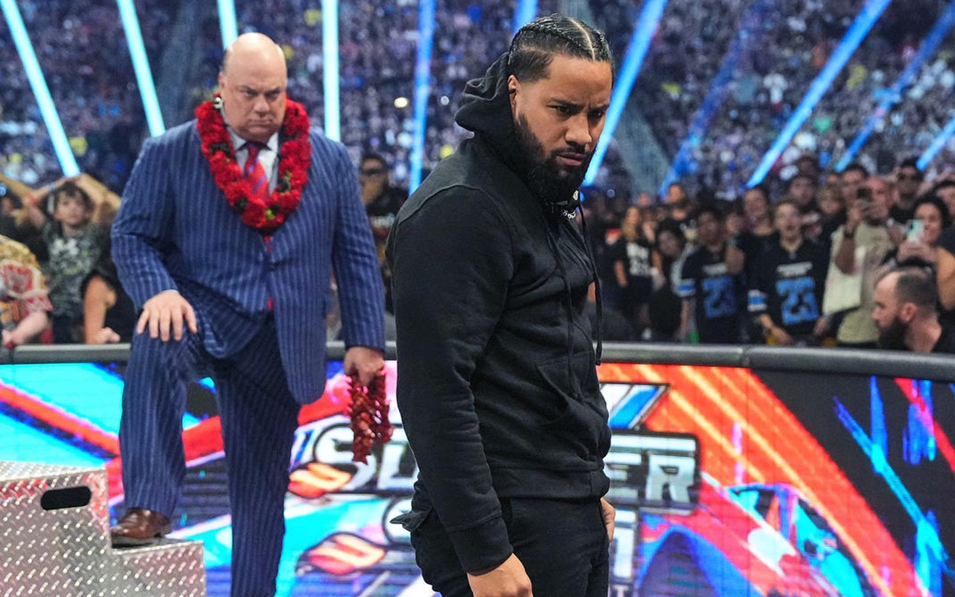 Jimmy Uso betrayed Jey Uso at SummerSlam 2023.