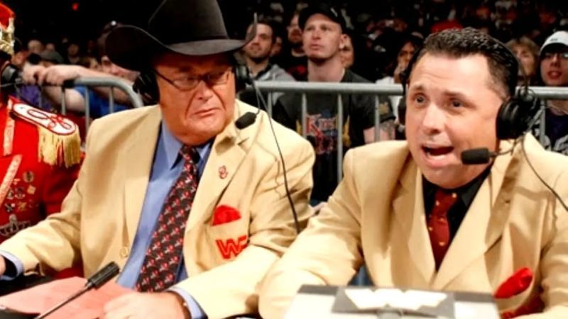 michael cole commentary jimm ross