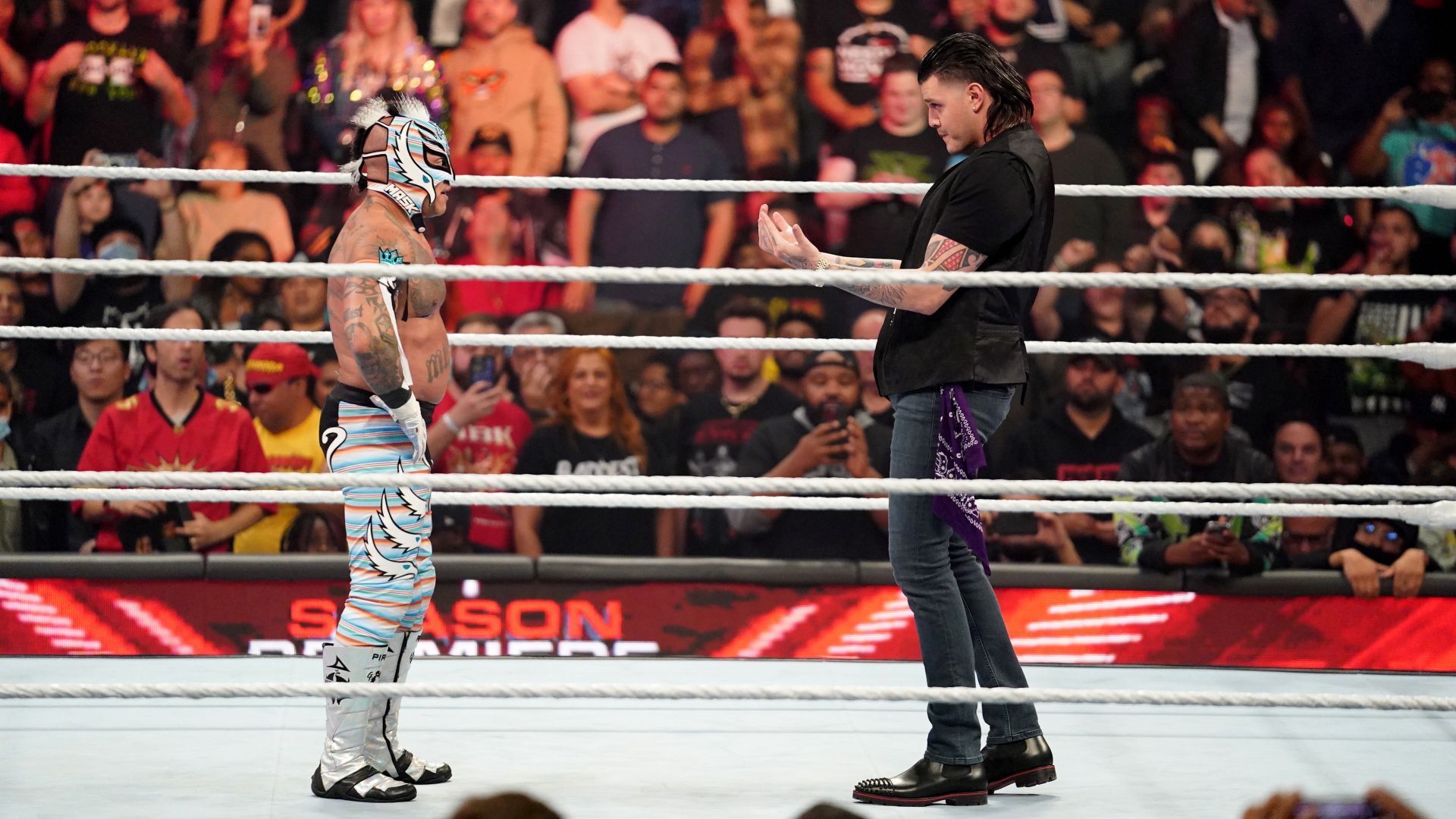 Rey and Dominik Mysterio