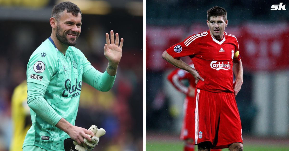 Ben Foster and Steven Gerrard (via Getty Images)