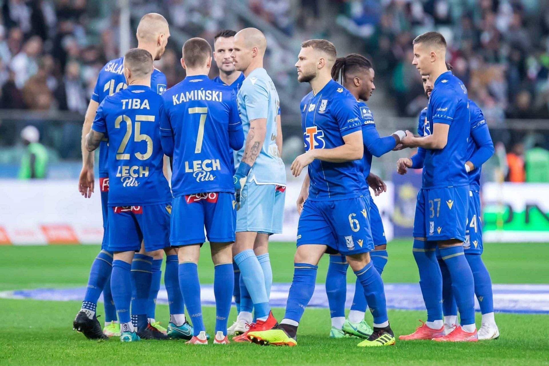 Lech Poznan will meet Kauno Zalgiris in the Conference League qualifiers on Thursday