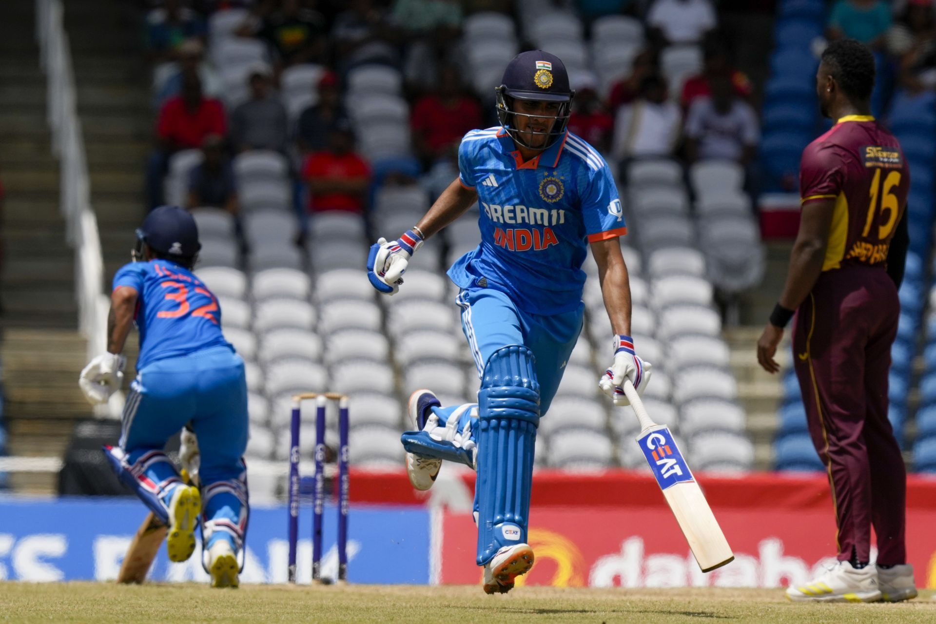 Shubman Gill has racked up three single-digit scores in the India vs West Indies T20Is