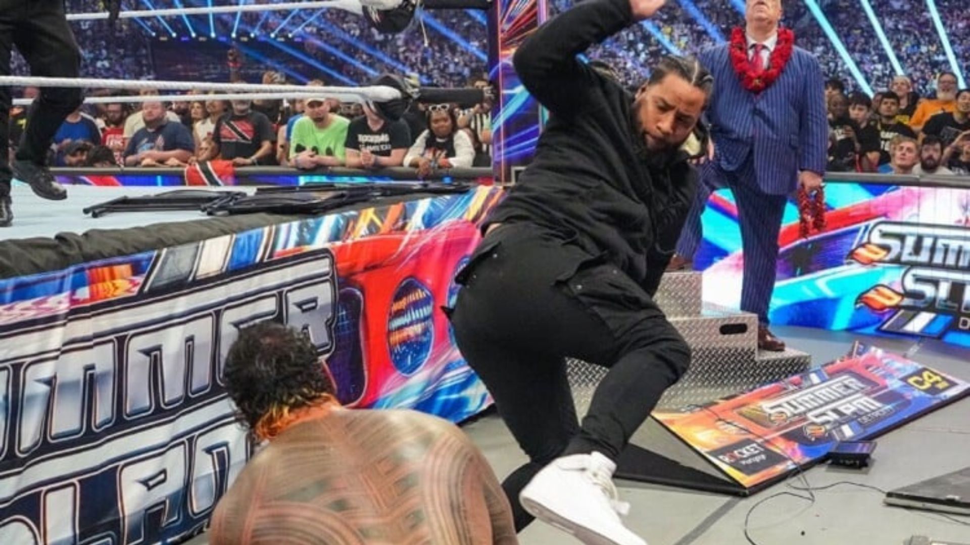 Jimmy Uso betrayed his brother at SummerSlam 2023