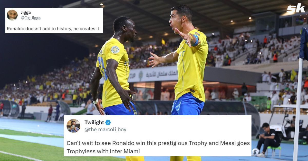 Cristiano Ronaldo helped Al-Nassr reach the Cup final