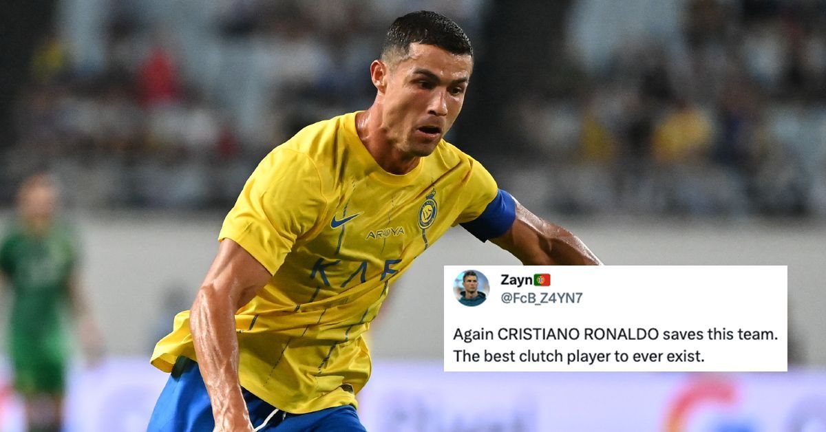 Cristiano Ronaldo saved Al-Nassr from group stage elimination 