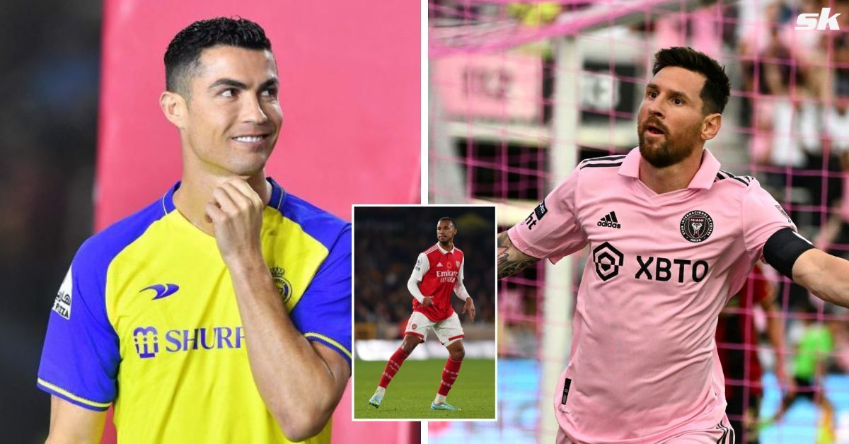 Arsenal defender Gabriel sides with Lionel Messi over Cristiano Ronaldo.