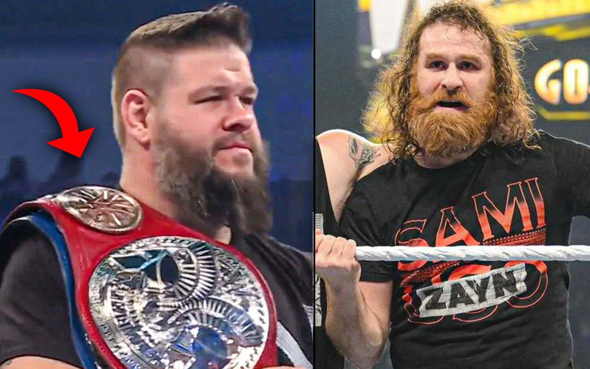 Did WWE teased Kevin Owens Sami Zayn losing Undisputed titles?