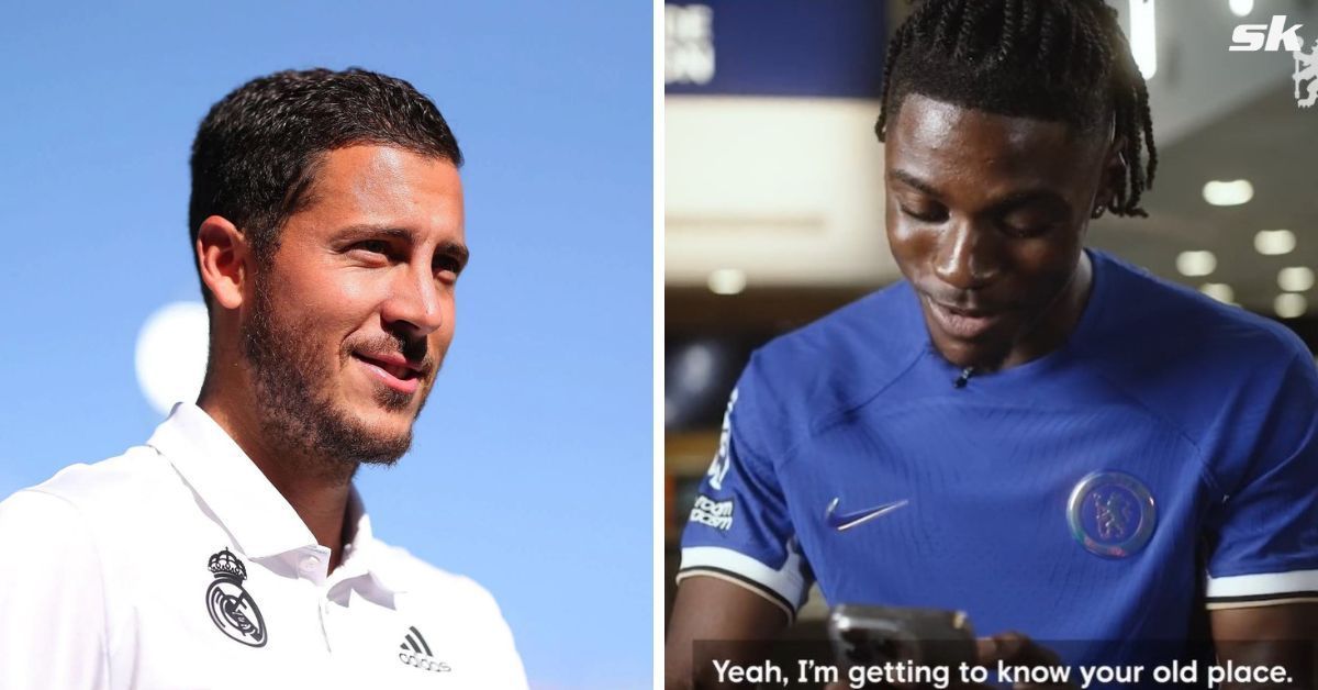 Romeo Lavia facetimed Chelsea legend Eden Hazard.