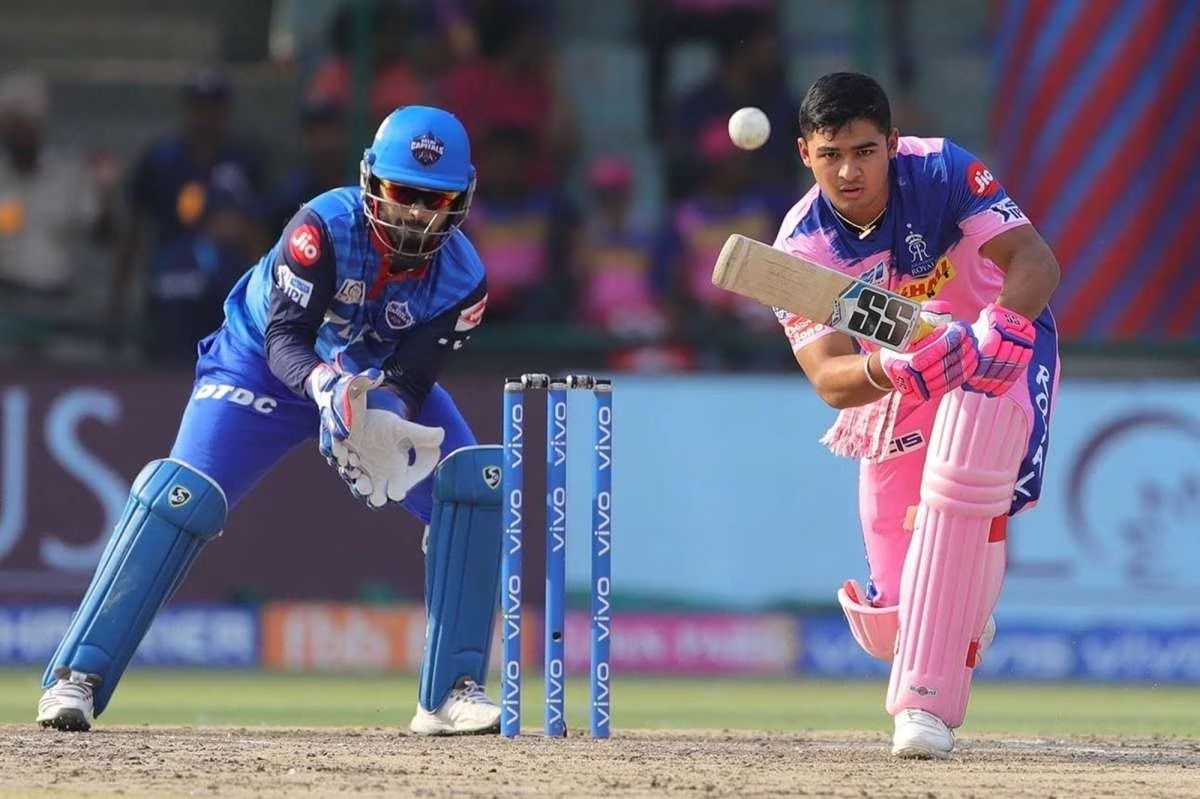 Riyan Parag while playing for Rajasthan Royals (Credits: ABP News)