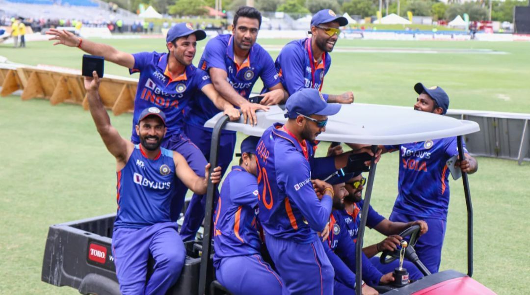 Team India players having fun in Florida in 2022 [Getty Images]