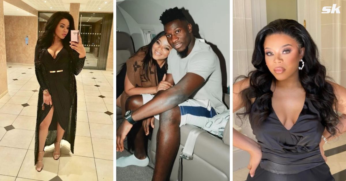 Manchester United goalkeeper Andre Onana and his wife Dr Melanie Kamayou.