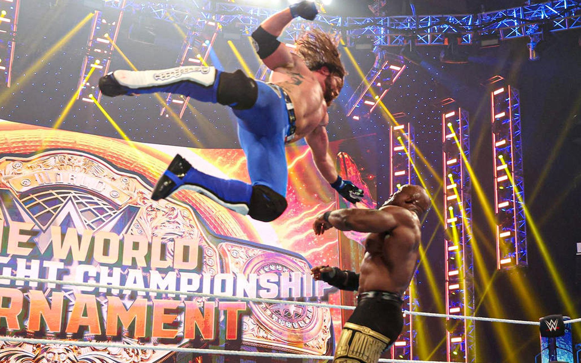 Styles and Lashley faced each other in the semi-finals on SmackDown