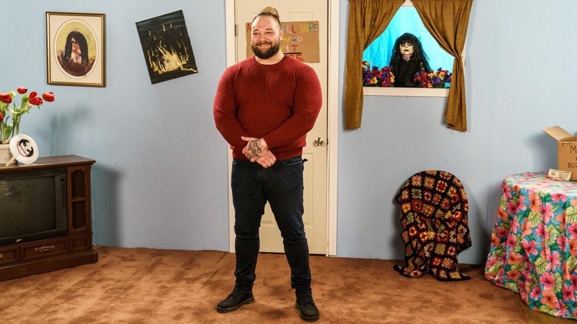 Bray Wyatt at the Firefly Fun House. Image Credits: wwe.com 