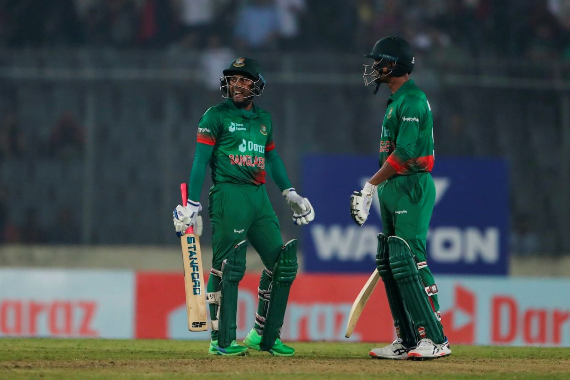 The final pair for Bangladesh stole victory from Team India in the first ODI last year.