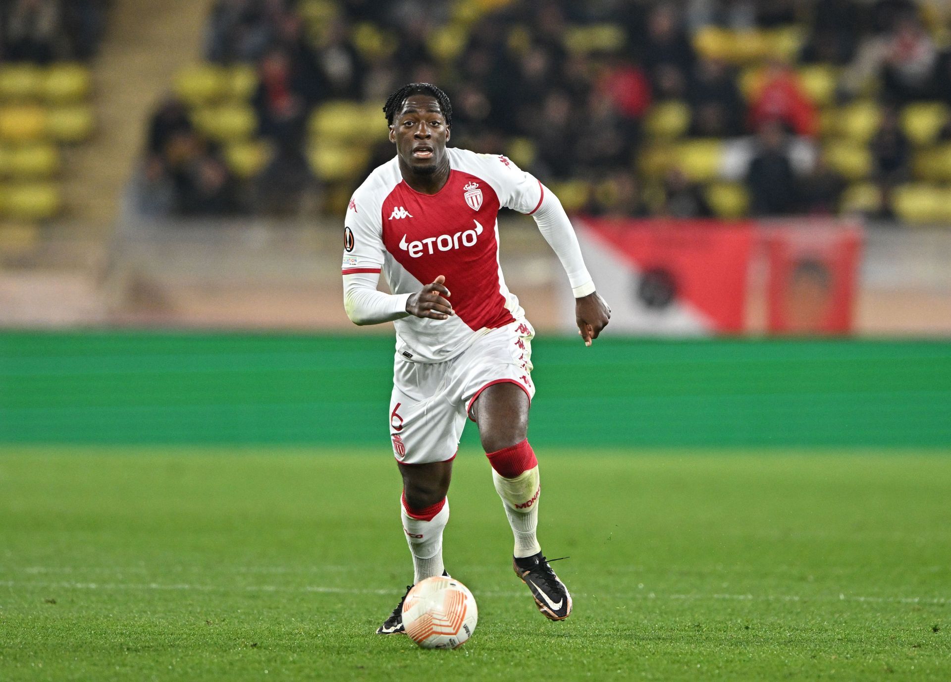 Axel Disasi played in all of Monaco&#039;s games last term