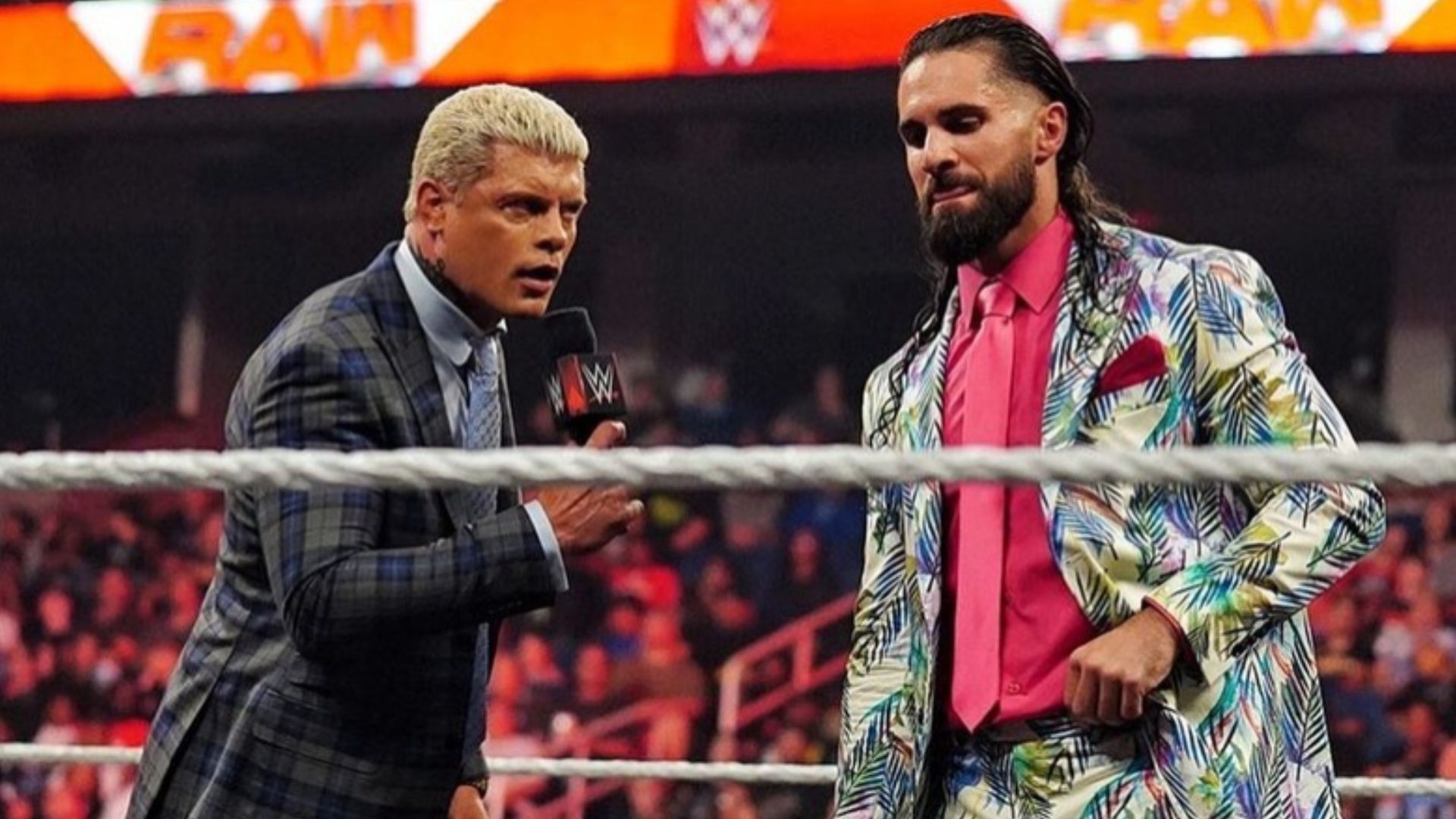 Cody Rhodes and Seth Rollins had an intense feud in 2022.