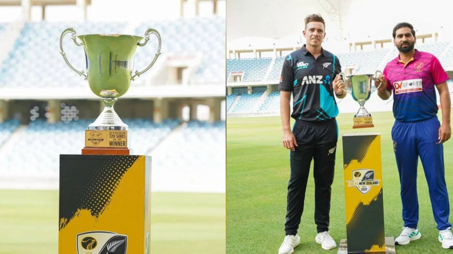 The UAE vs New Zealand T20I series will start tomorrow (Image: Instagram)