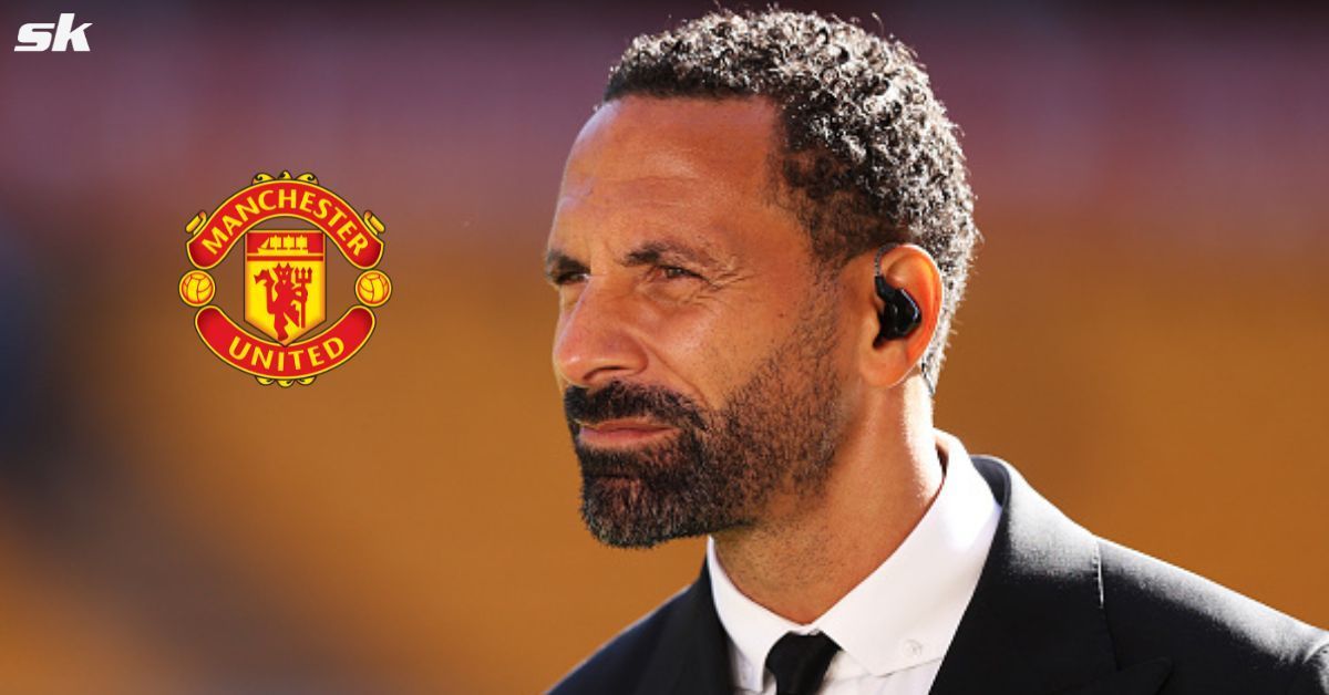 Rio Ferdinand reacts to Manchester United