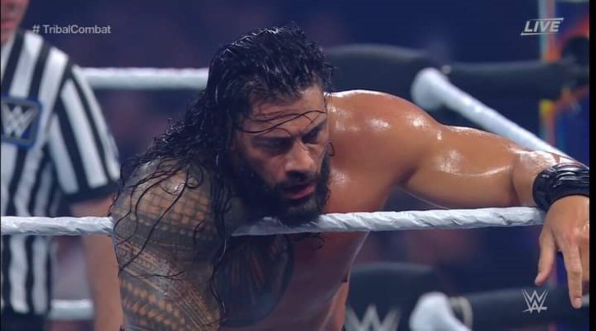 Roman Reigns was injured at WWE SummerSlam