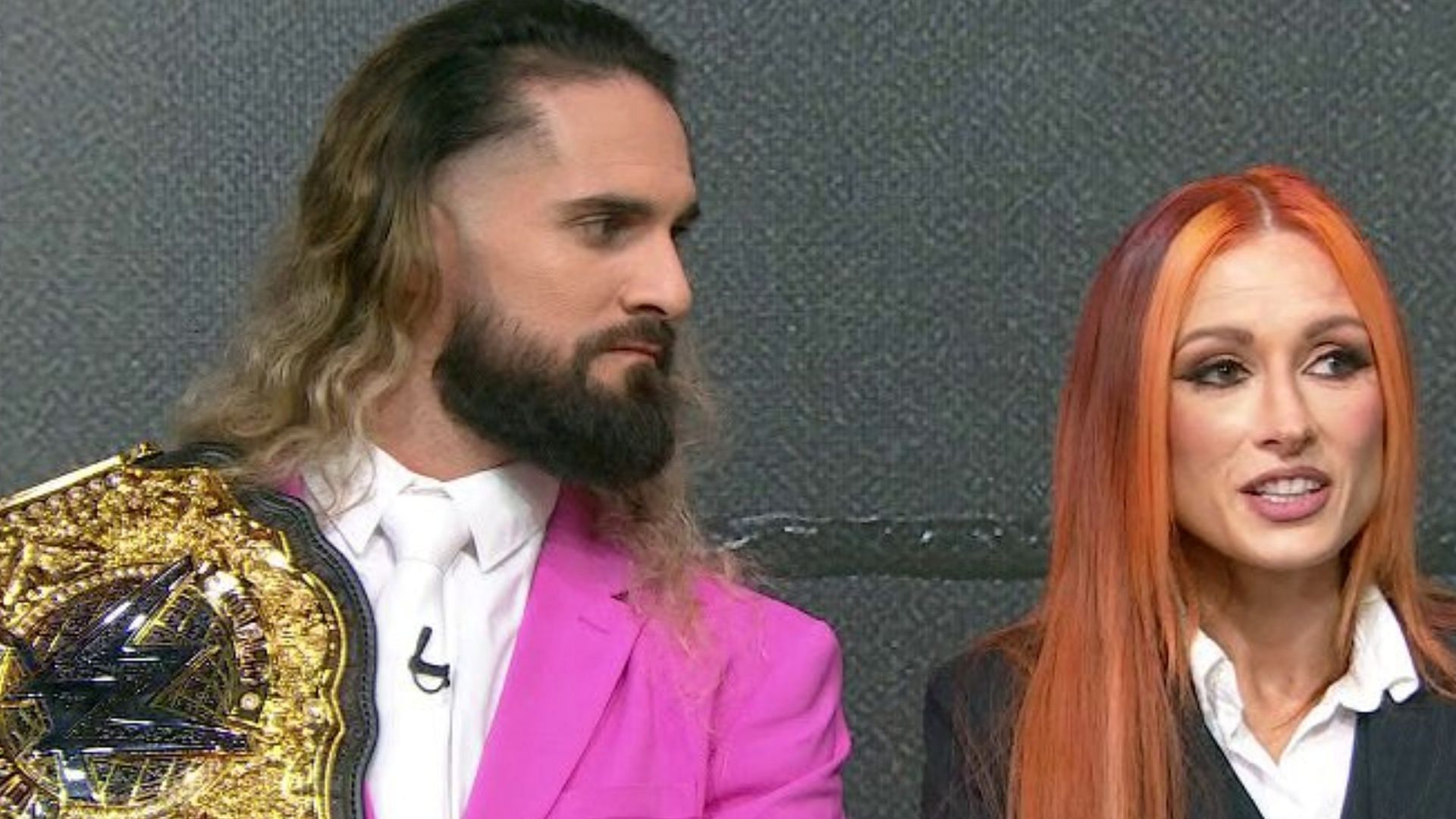 Seth Rollins and Becky Lynch are husband and wife