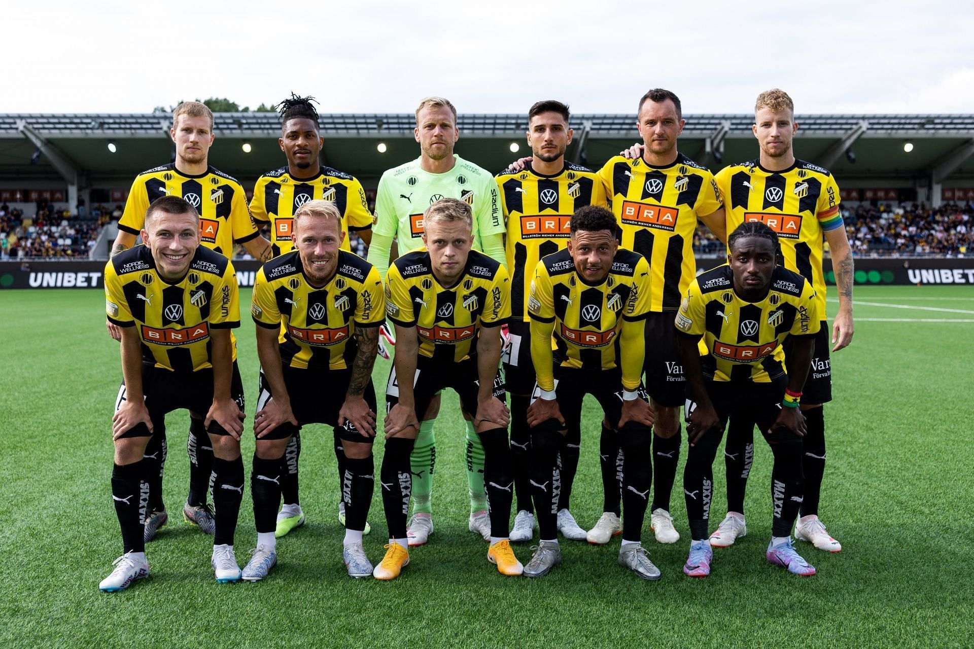 Hacken will host Klaksvik on Tuesday 