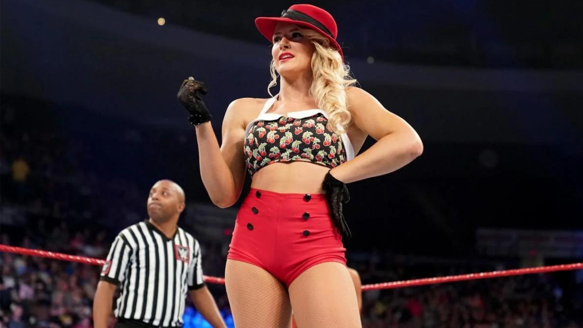 Lacey Evans was drafted under WWE SmackDown.